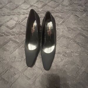 Salvatore Ferragamo Classic Black Heels